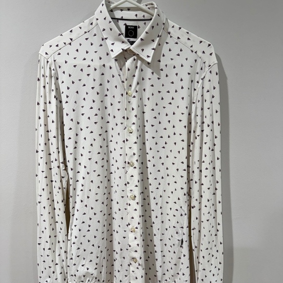 Hugo Boss Stretch Fit Men’s Shirt - Picture 1 of 5